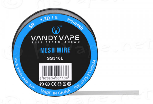 Vandy Vape 200 Mesh Wire SS316L