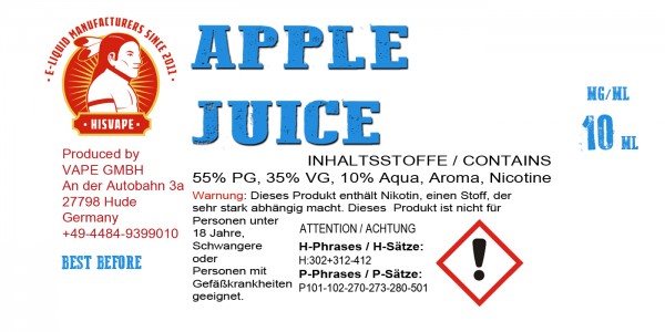 Apple Juice Smooth
