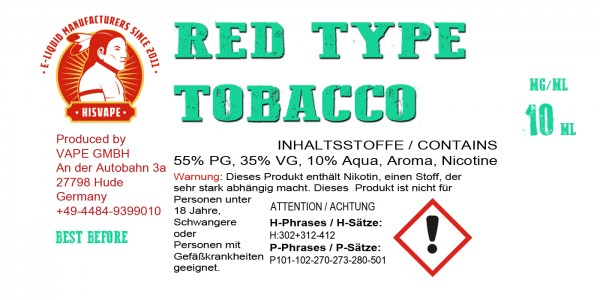 Red Type Tobacco